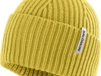 Bonnet de Ski Jaune Salomon Snowbird Beanie U - Taille Unique 2026