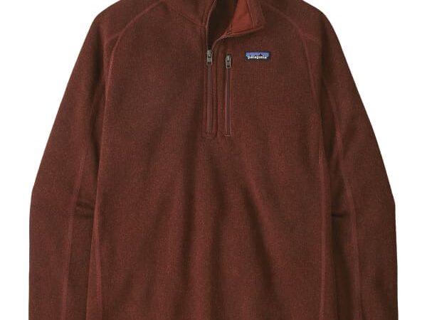 Polaire PATAGONIA M's Better Sweater 1/4 Zip - Rouge - taille S