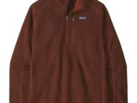 Polaire PATAGONIA M's Better Sweater 1/4 Zip - Rouge - taille S 2026