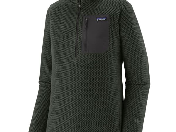 PATAGONIA M's R1 Air Zip Neck - Haut technique pour homme en polyester recyclé