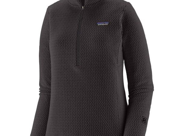 PATAGONIA W's R1 Air Zip Neck - Haut technique pour femme - Noir - taille XS 2026