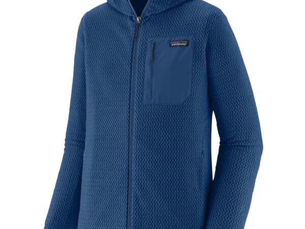 Sweat Patagonia M's R1 Air Full-zip Hoody - Bleu - Taille S 2026
