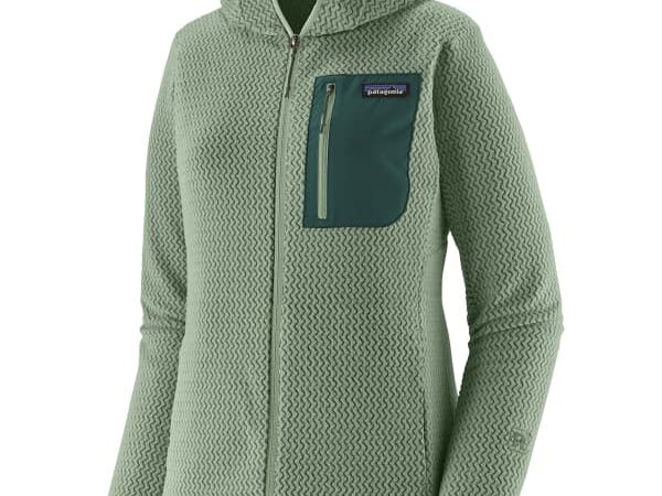 PATAGONIA W's R1 Air Full-zip Hoody - Vert - taille XS 2026
