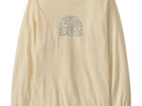 PATAGONIA K's L/s Graphic T-shirt - Beige - taille S 2026