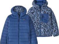 PATAGONIA K's Reversible Down Sweater Hoody - Bleu - taille S 2026