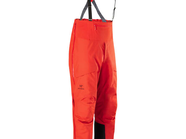 Pantalon de ski Arc’Teryx Alpha Sv Bib pour homme - Rouge - taille S 2026