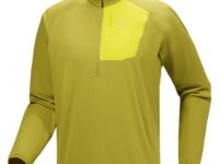 ARC'TERYX Delta 1/2 Zip M - Vert / Jaune - taille S 2026