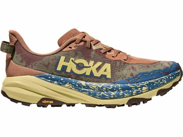 Chaussures de trail HOKA ONE ONE Speedgoat 6 M - Marron / Bleu / Multicolore - taille 40 2/3 2025