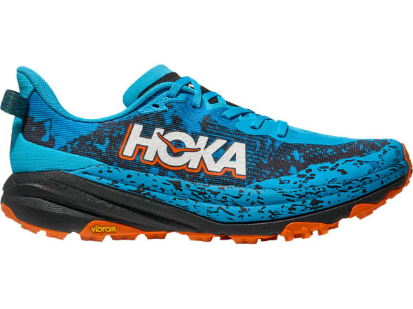 HOKA ONE ONE Speedgoat 6 - Chaussures de trail bleues taille 40 2/3