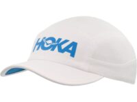Casquette de course à pied HOKA ONE ONE Run Hat blanche