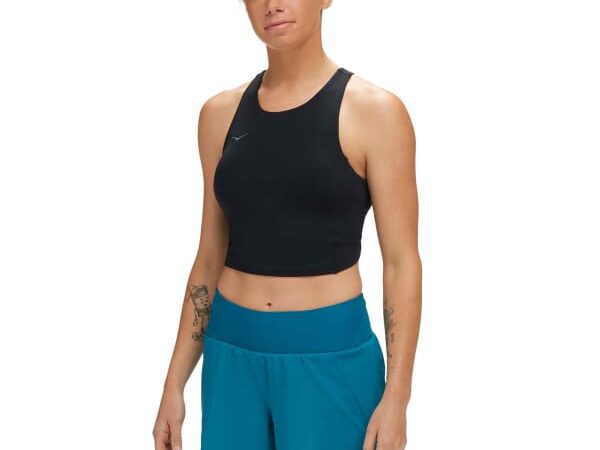 Brassière de sport HOKA ONE ONE Elaro Crop Bra W - Noir - taille S 2025