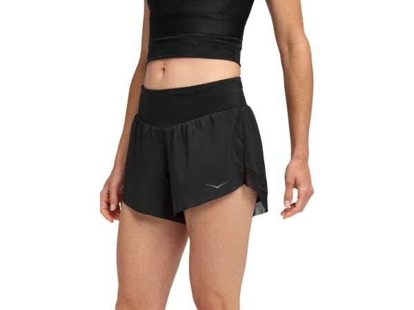 HOKA ONE ONE Glide 4'' Short W - Noir - taille XS 2025