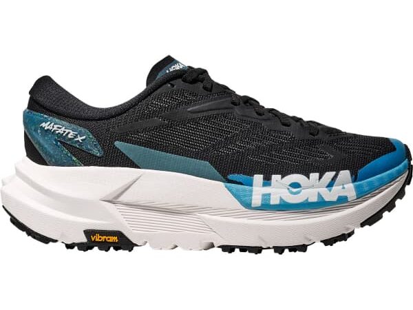 Chaussure de trail femme HOKA ONE ONE Mafate X W - Noir / Blanc - taille 36 2025