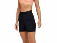 Short de course HOKA ONE ONE Novafly 6'' Knit W pour femme - Noir - taille XS 2025