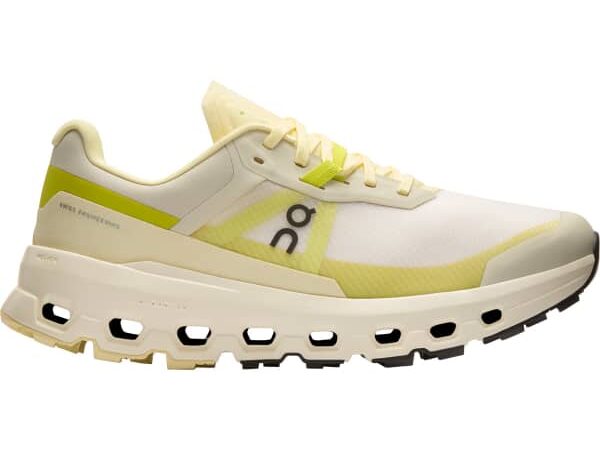 Chaussure de trail femme ON RUNNING Cloudvista 2 W - Jaune / Blanc - taille 36 1/2 2025