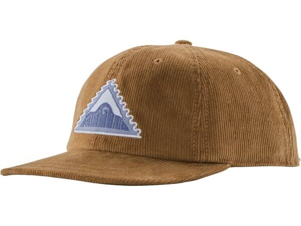 Casquette PATAGONIA Corduroy Cap en coton biologique - Marron