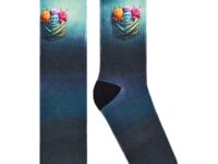 Chaussettes PULLIN Longpetiot - Noir / Bleu - taille 35/39 2026