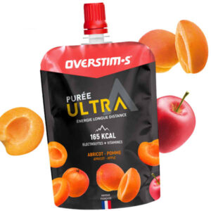 Compote énergétique OVERSTIMS Puree Ultra Abricot-pomme Multicolore Unique 2025