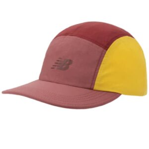 Casquette New Balance 5 Panel Everyday Trainer – Rose / Jaune