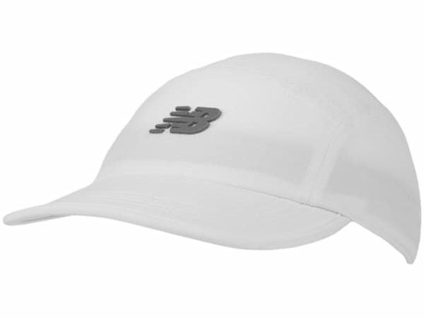 Casquette de trail New Balance 5 Panel Performance Hat V 2.0 - Blanc - Taille Unique 2025