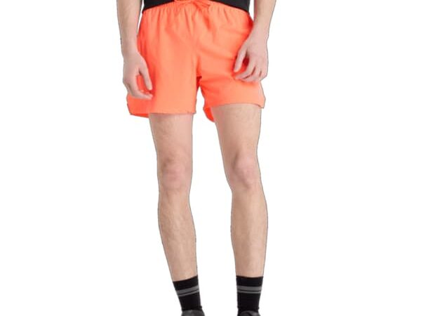 Short de running New Balance RC 5 Inch pour homme - Orange - Taille S 2025
