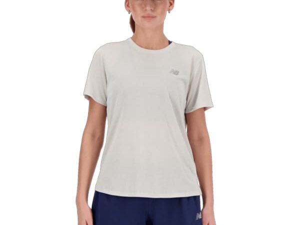 T-shirt New Balance Athletics W - Gris - Taille XS 2025