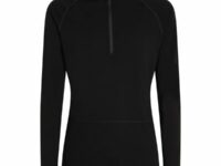 ICEBREAKER Mer 200 Zoneknit Ls Half Zip - Noir - taille S 2026