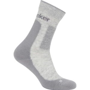 ICEBREAKER Hike+ Med Crew W – Chaussettes de randonnée femme gris taille S