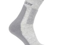 Chaussettes ICEBREAKER Hike+ Med Crew - Gris - taille S 2026