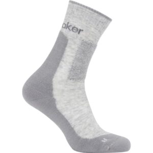 Chaussettes de randonnée ICEBREAKER Hike+ Med Crew – Gris – taille S 2026