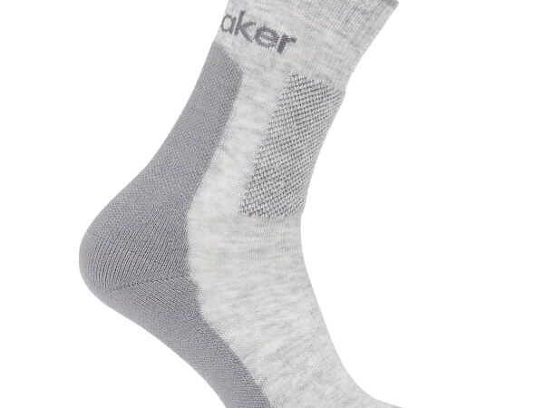 Chaussettes Icebreaker Hike+ Med Crew - Gris - taille S 2026