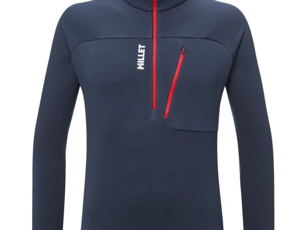Performance et confort avec la polaire Millet Seneca Fleece Po Zip M - Bleu - taille S 2026