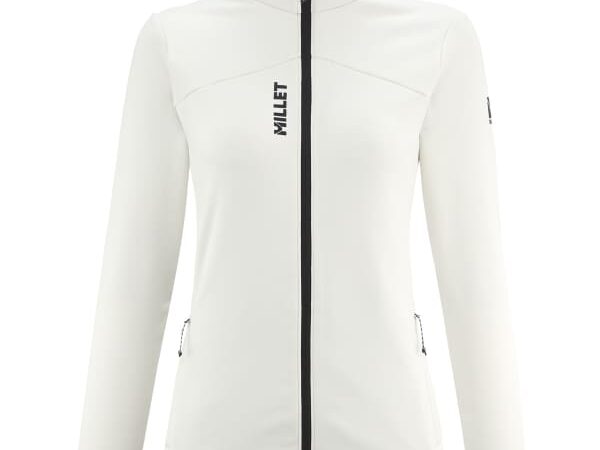 Veste polaire de trekking femme Millet Seneca Fleece Jkt W - Blanc - taille XS 2026