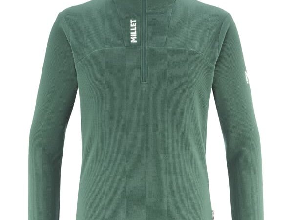 Veste polaire Millet Ubic Lightgrid Po pour homme - Vert - Taille S 2026