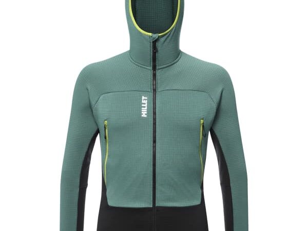 Veste technique Millet Fusion Grid Hoodie M - Vert - taille S 2026