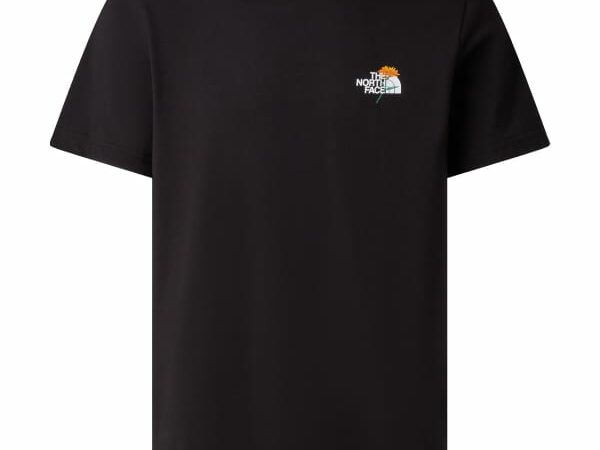 THE NORTH FACE M Alpine Flower Ss Tee - Noir - taille S 2026