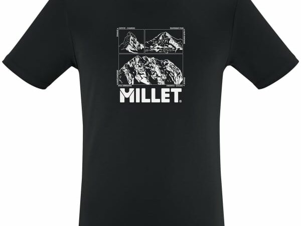 Tee-shirt technique Millet Chamonix Logo