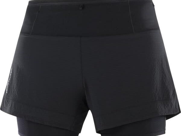 Short SALOMON Sense Aero 2in1 pour femme - Noir - Taille S