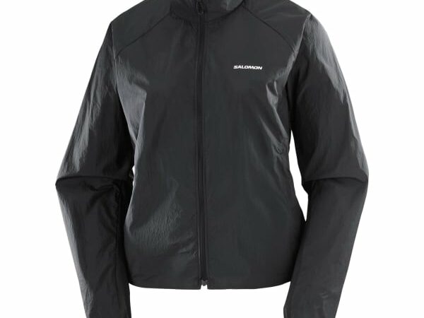 Veste de running femme SALOMON Shakeout Fly Jkt W - Noir - taille XS 2025