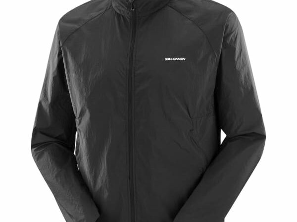 Veste de running homme SALOMON Shakeout Fly Jkt - Noir - taille S 2025