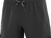 Short de running SALOMON Shakeout Easy Shorts 5" Noir Taille S 2025