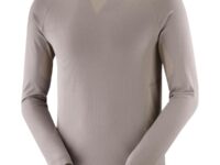 Tee-shirt technique Salomon Sense Aero Seamless Tee - Marron - Taille M
