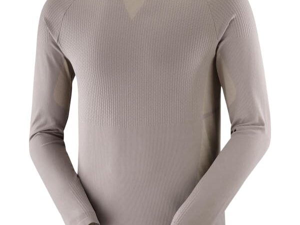 Tee-shirt homme SALOMON Sense Aero Seamless Tee - Marron - Taille M 2025