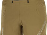 Short de running Salomon Sense Aero 5'' - Marron - taille S 2025