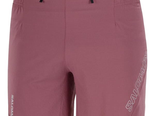 Short de running SALOMON Sense Aero 7'' - Rose - taille M 2025