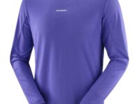 T-shirt manches longues SALOMON Shkout Core Ls Tee - Violet - taille S 2025