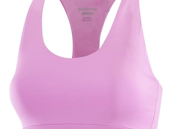 Brassière de running Salomon Shakeout Core Bra W - Rose / Violet - Taille XS 2025