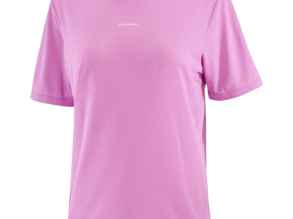 T-shirt SALOMON Shkout Core Ss Tee W - Rose - taille XS 2025