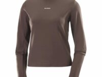 Tee-shirt SALOMON Shakeout Bliss LS Tee W pour femme