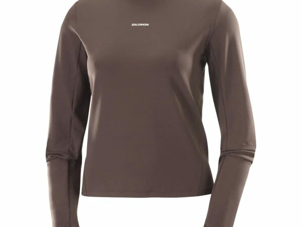 SALOMON Shkout Bliss Ls Tee W - Marron - taille XS 2025